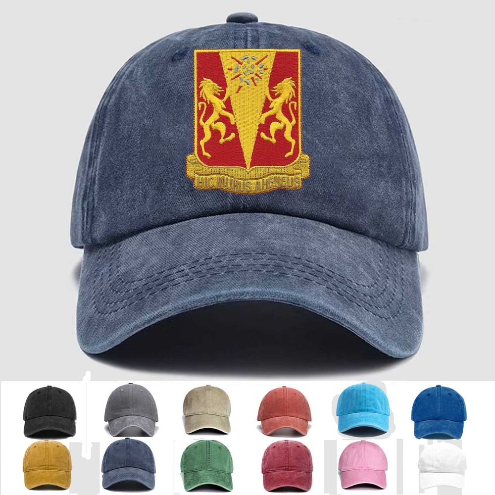 Custom Embroidered Hat 86th Field Artillery Regiment, Veteran Cap, Gift Idea