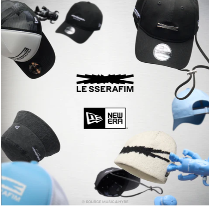 Presale LE SSERAFIM x NEW ERA 9FORTY MD Ball Cap / Beanie / Figure 2024 Japan-image