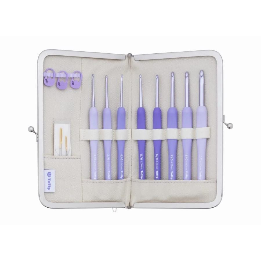 Tulip ETIMO Murasaki Crochet Hook Set with Cushion Grip TEM-001