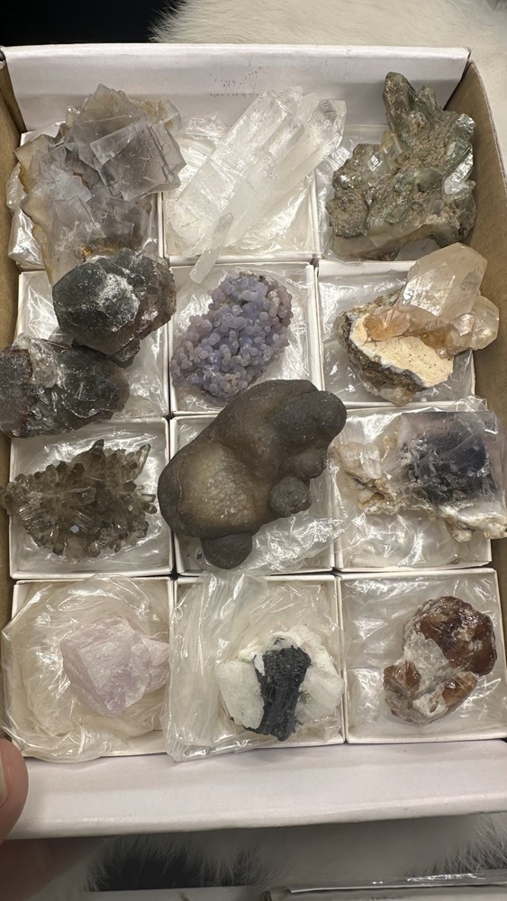 Mix Crystals Lot Of 12
