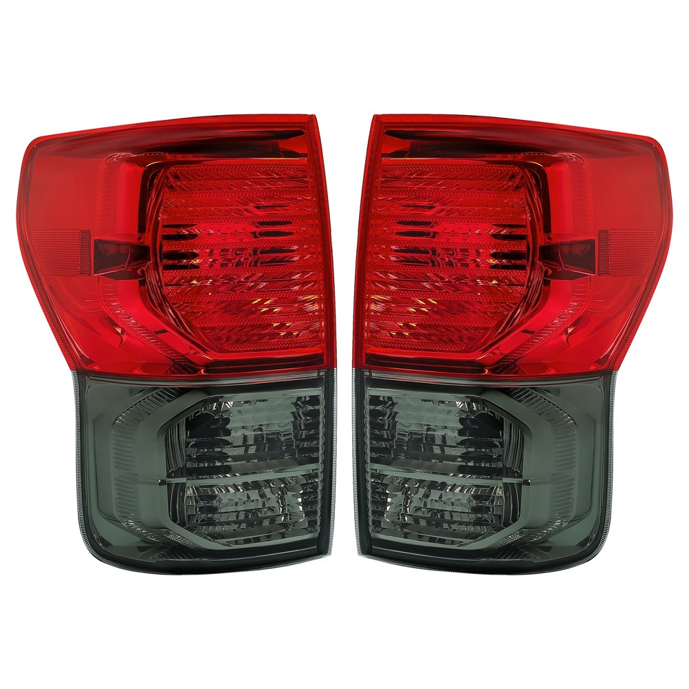 Tail Lights Brake Lamps Red Smoke Lens For Toyota Tundra Pickup 2007-2013 07-13