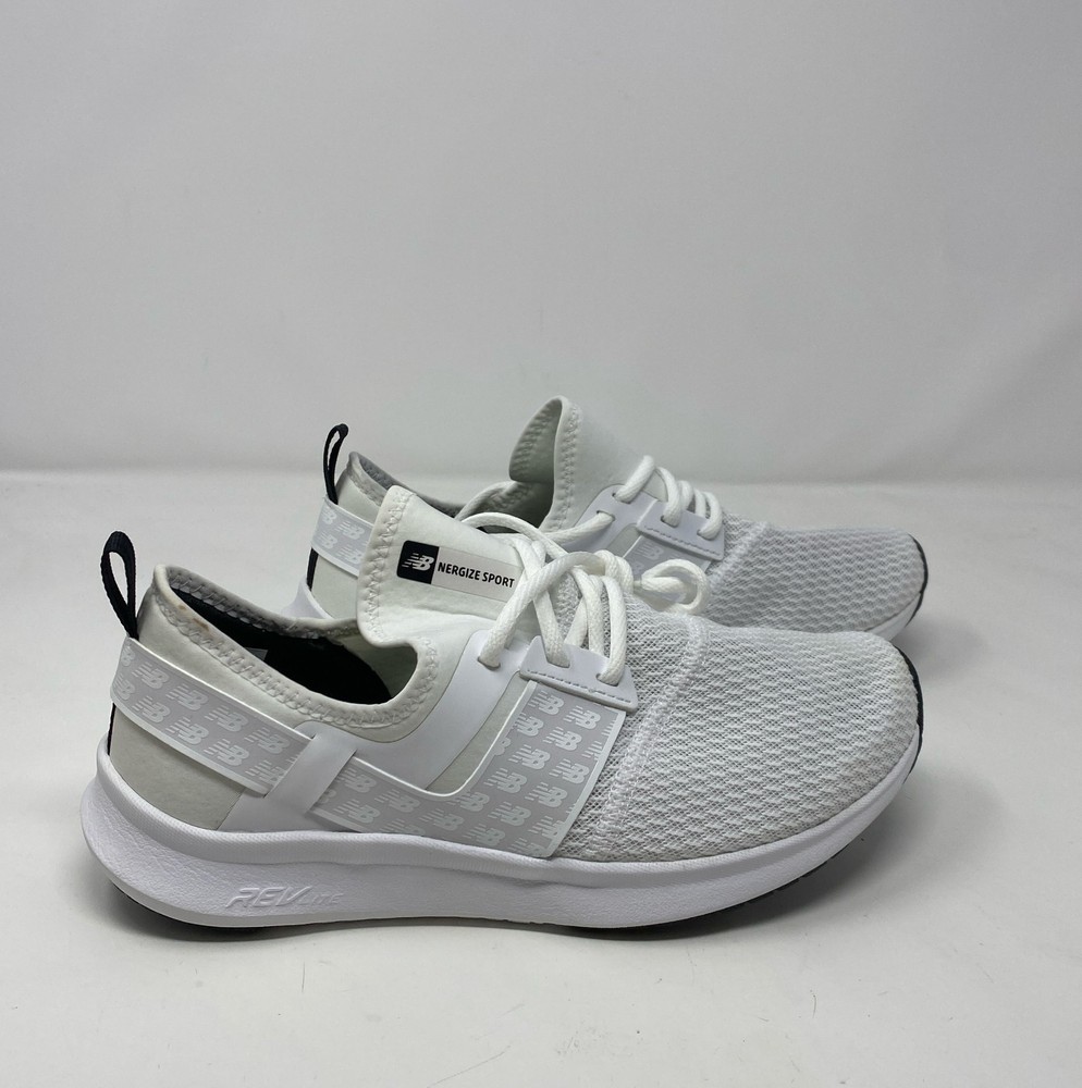 New Balance Women’s DynaSoft Nergize Sport ‘Logo Print’ White Shoes Size 10