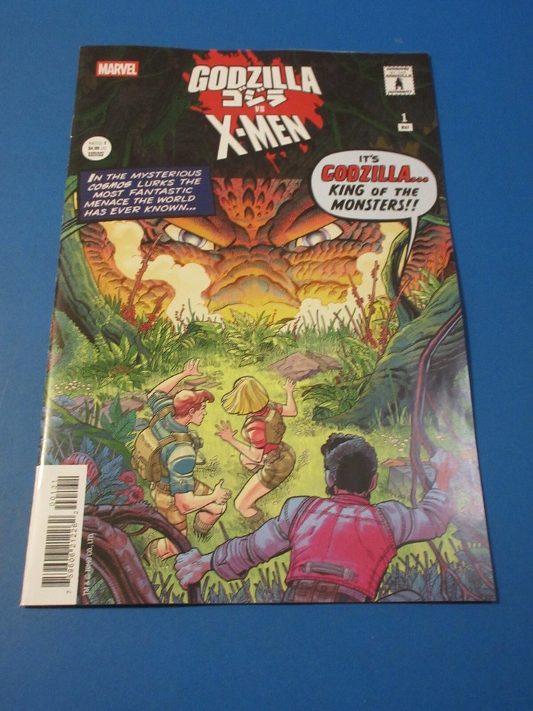 Godzilla vs X-Men 1 Bradshaw Variant NM Gem Mint Condition