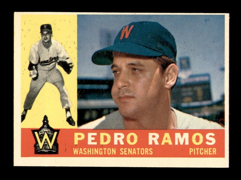 1960 Topps #175 Pedro Ramos EX-MINT Baseball Card *OBGcards*