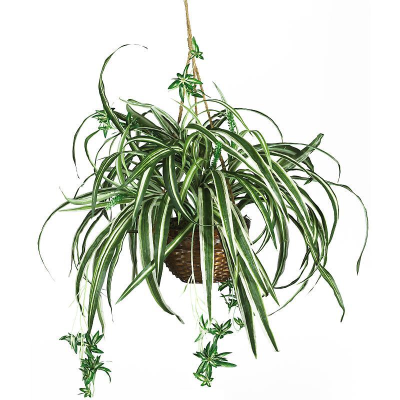 Spider Silk Hanging Basket Artificial Plant  