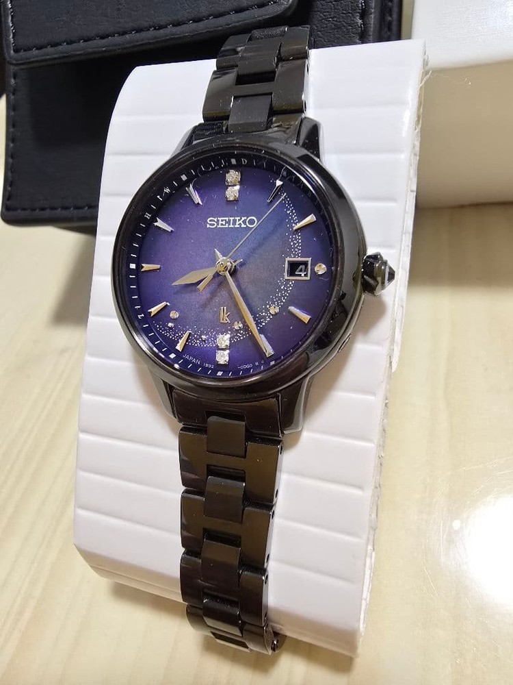 Seiko LUKIA Grow 2024 Earth Day Limited Watch Blue Mother-of-Pearl Quartz 700pcs