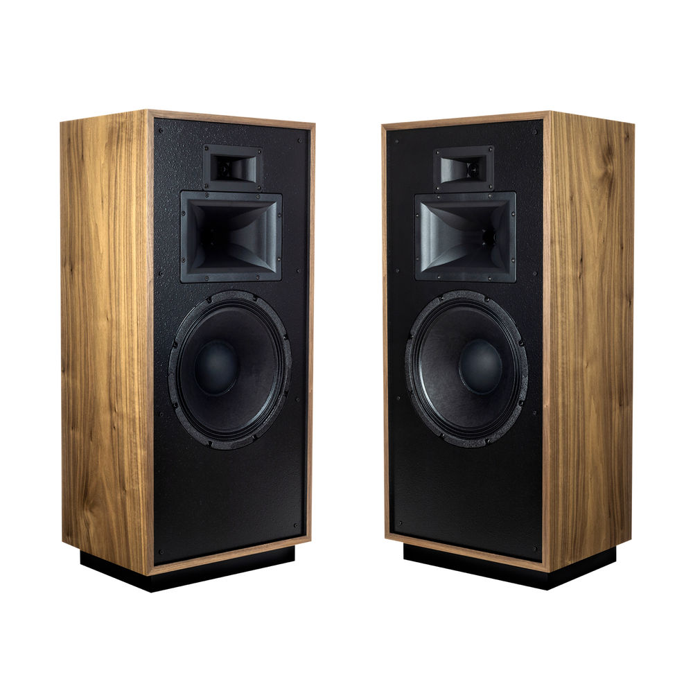 KLIPSCH FORTE IV 15 inch LOUDSPEAKER PAIR Walnut B Stock