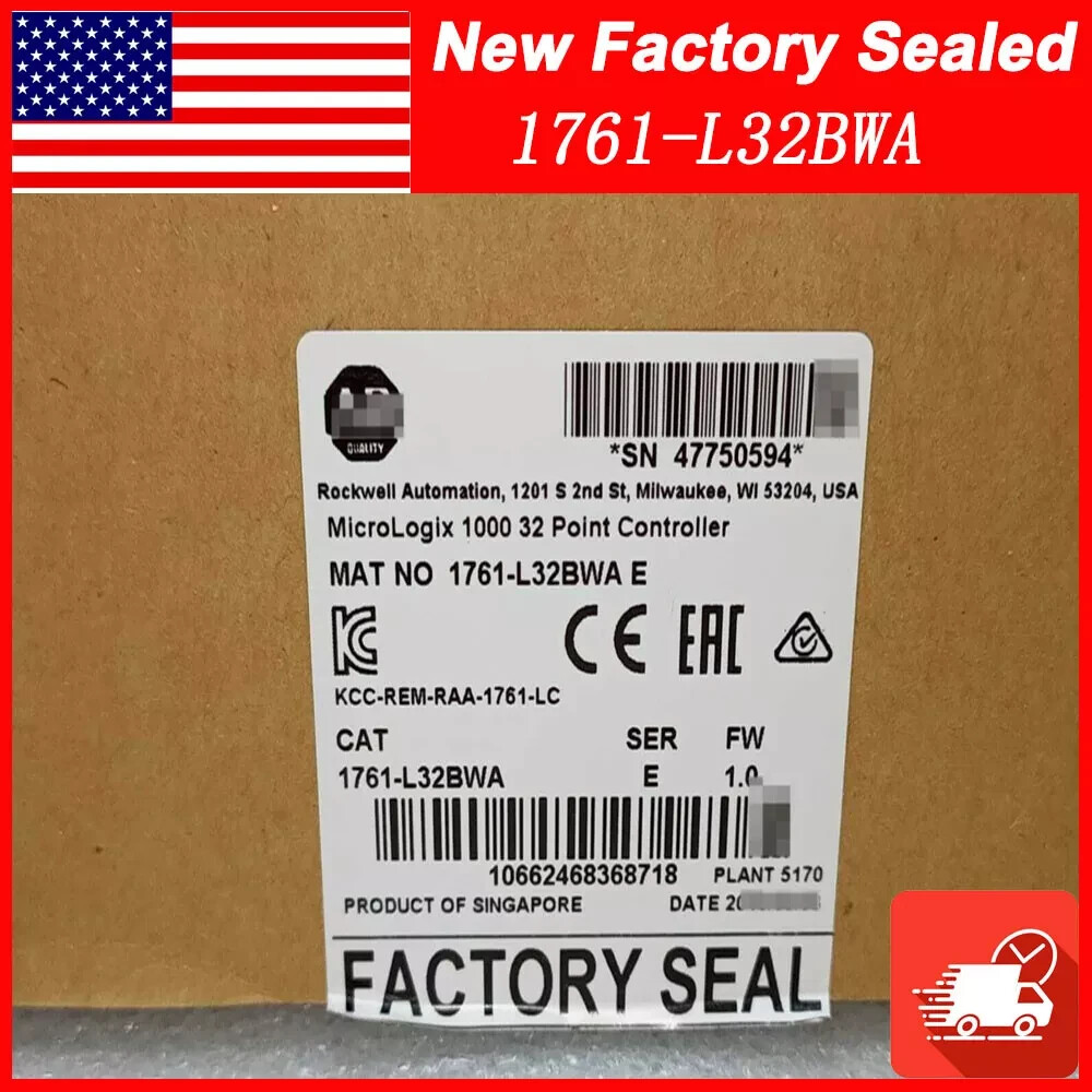 NEW Allen Bradley 1761-L32BWA /E MicroLogix1000 32 Point Controller 1761 L32BWA