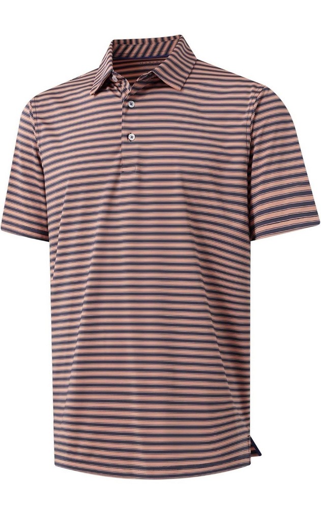 MaelReg Golf Polo Shirt Mens L Short Sleeve Performance Stretch Wicking UPF New