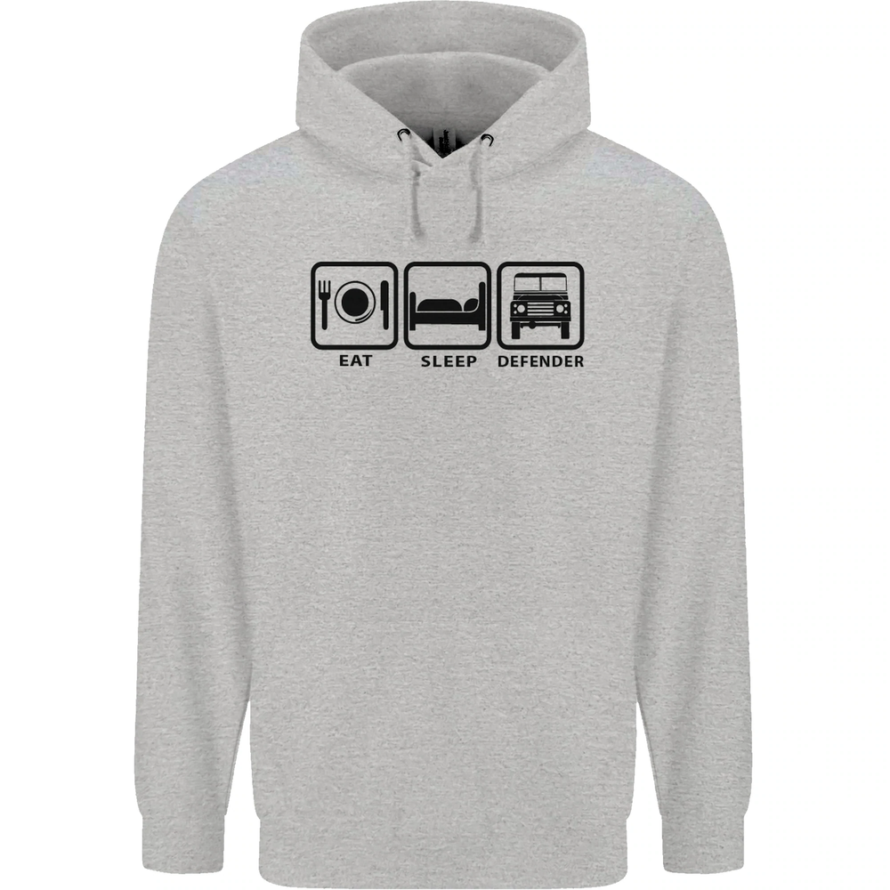Off Road Enthusiast 80% Cotton Hoodie for Men