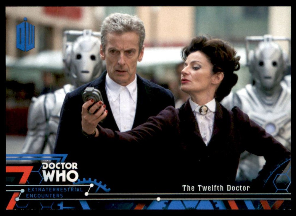 2016 Doctor Who Extraterrestrial Encounters Blue #13 The Twelfth Doctor /99