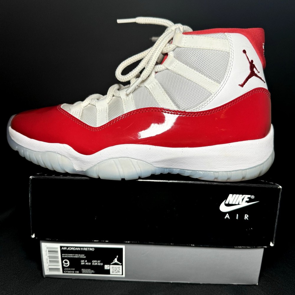 Nike Air Jordan 11 Retro Cherry Men's Shoes - Size 9 - CT8012 116