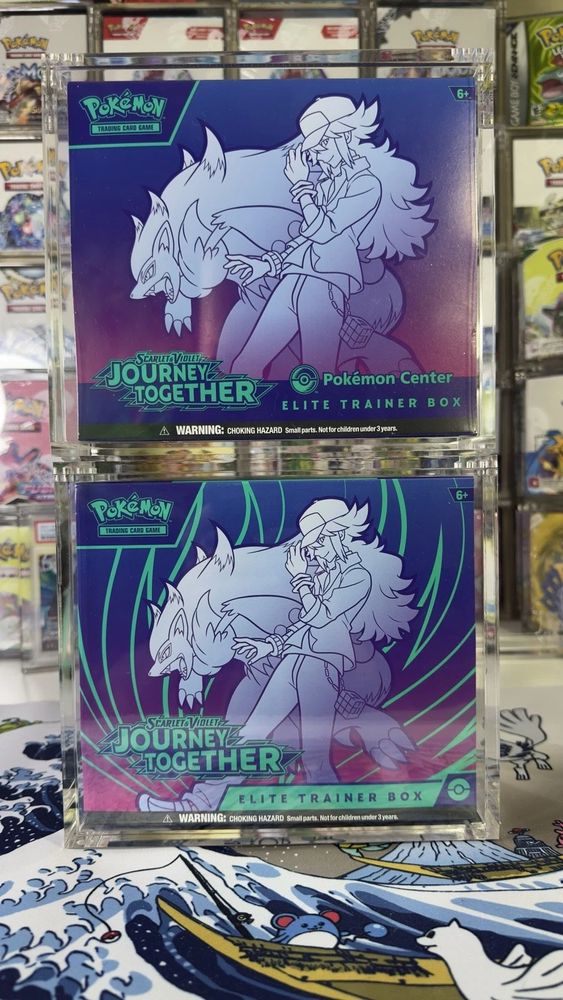 POKEMON ETB DISPLAY MAGNETIC CASE PROTECTOR ELITE TRAINER BOX In stock