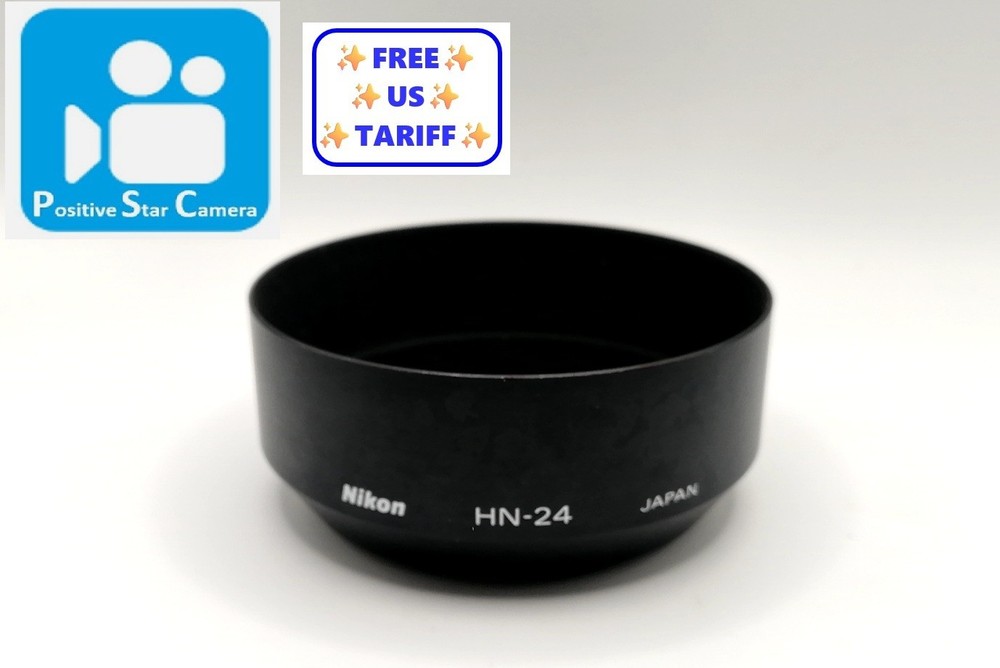 🎦👀🌟N MINT🌟 Nikon Lens Hood HN-24 For 100-300mm AF 70-210mm Series E JAPAN