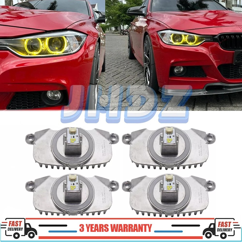 YELLOW ANGEL EYES DRL LED MODULE FOR BMW F30 335i 320i 328d 328i 2012-2015 XENON