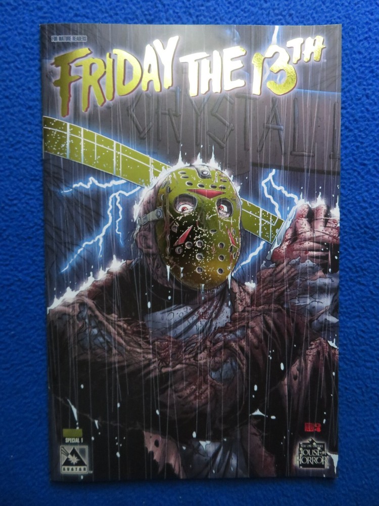 FRIDAY THE 13TH  SPECIAL #1  GOLD FOIL VARIANT  W/COA  AVATAR 2005