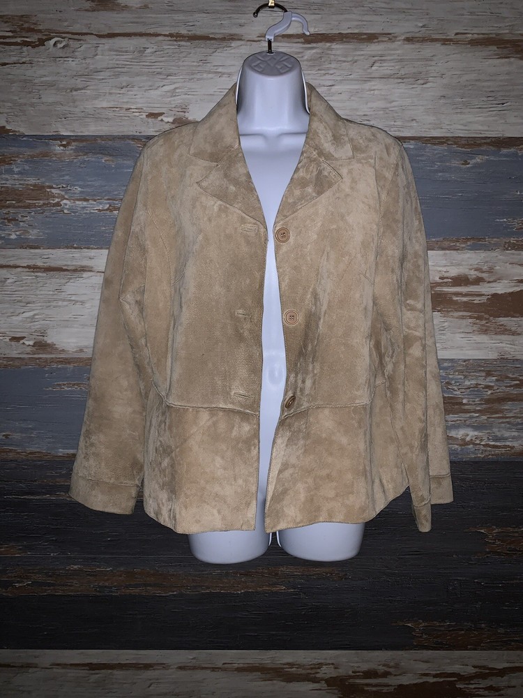 Brandon Thomas Vintage 80-90s Women’s Leather Jacket Size Large L