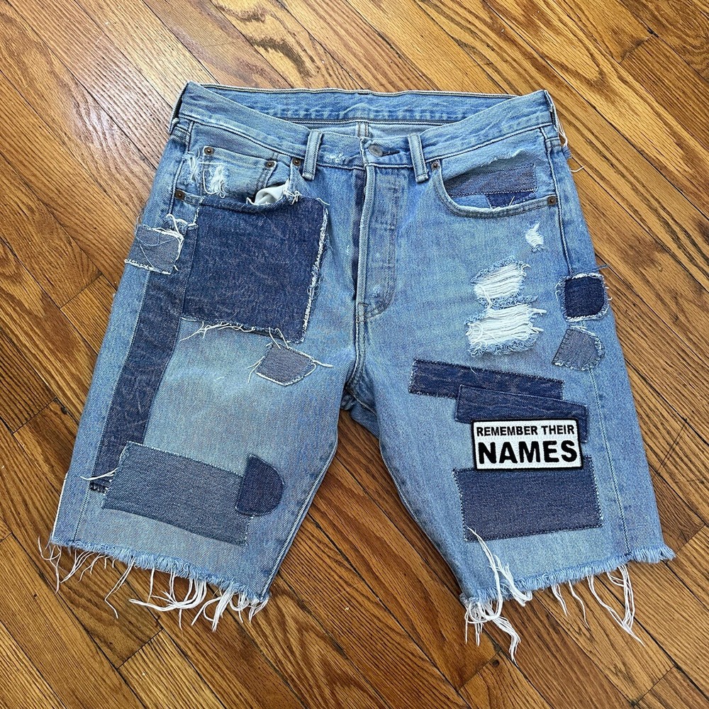 Levi’s 501ct Denim Shorts Remember Their Names Pride Size 30