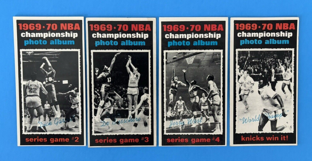 1970-71 NBA CHAMPIONSHIP PHOTO ALBUM SERIES (4)