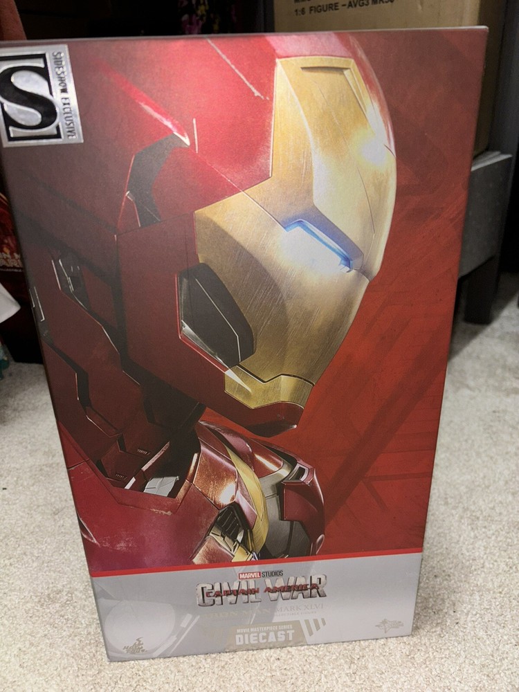 HOT TOYS MARVEL CAPTAIN AMERICA CIVIL WAR IRON MAN MARK 46 MMS608-D42 1:6 SCALE