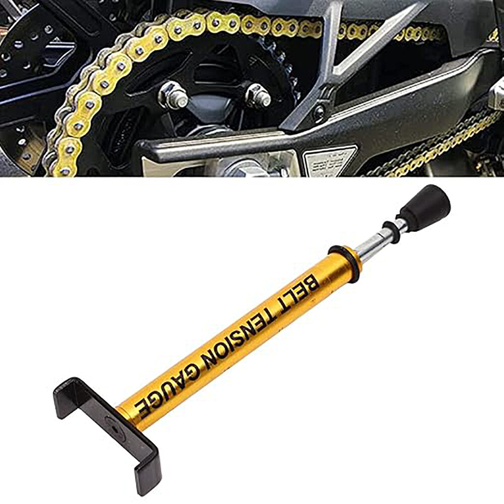 Motorcycle Drive Belt Tension Gauge Tool Adjustable USA Made