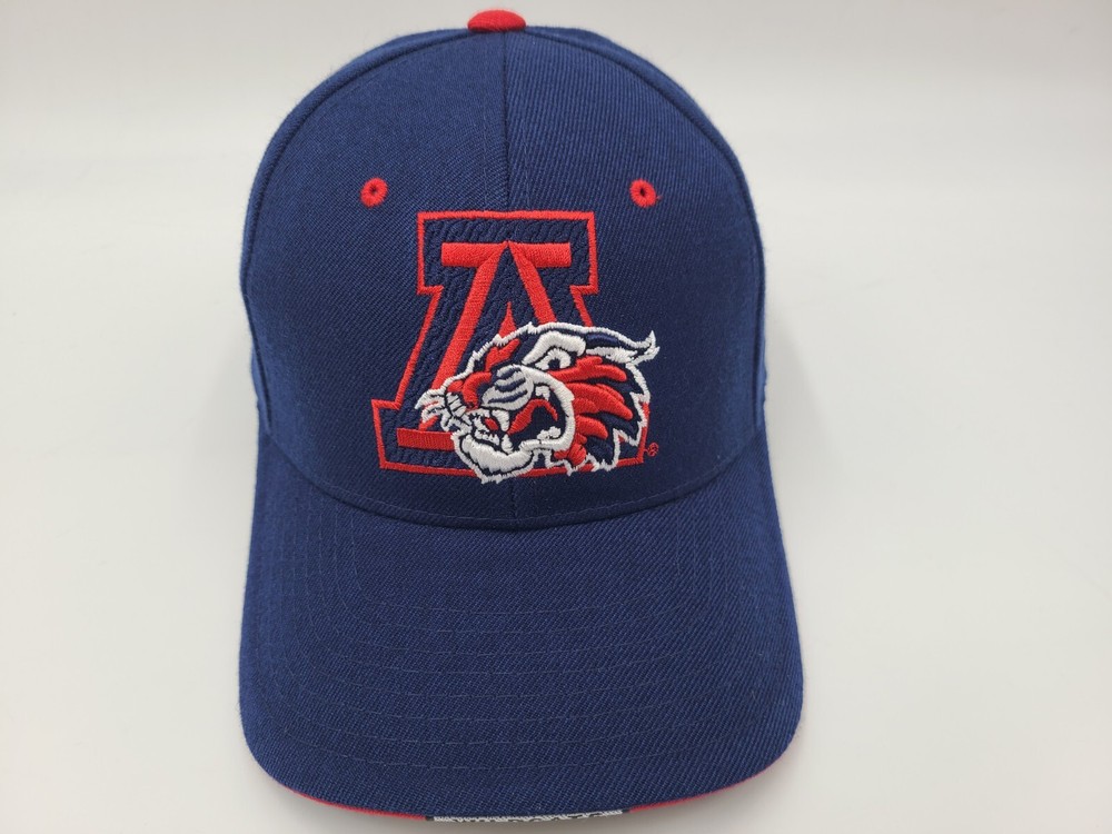 University of Arizona Wildcats Zephyr Adjustable Hat Cap Wool Blend NCAA Blue