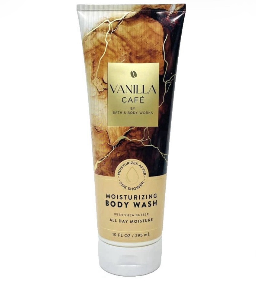 Bath & Body Works Vanilla Café Moisturizing Body Wash 10oz NEW
