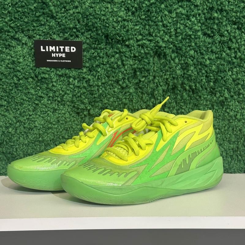 Puma LaMelo Ball MB.02 Nickelodeon Slime Size 7.5M/9W USED No Box
