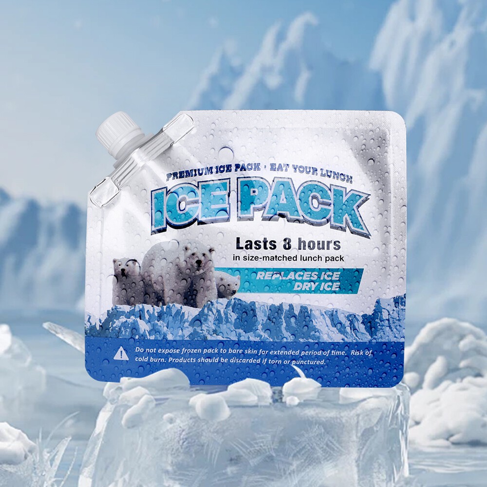 Reusable Ice Packs Long Lasting Gel Ice Bag Gel Cooling Bag for Camping Fishing