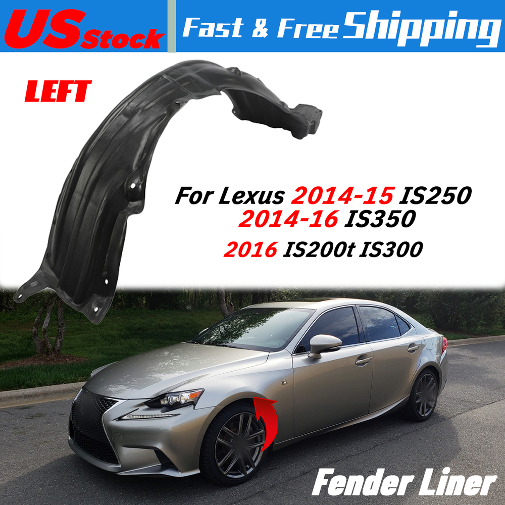 Fender Liner For 2014-15 Lexus IS250  Front Driver Side 5380653070