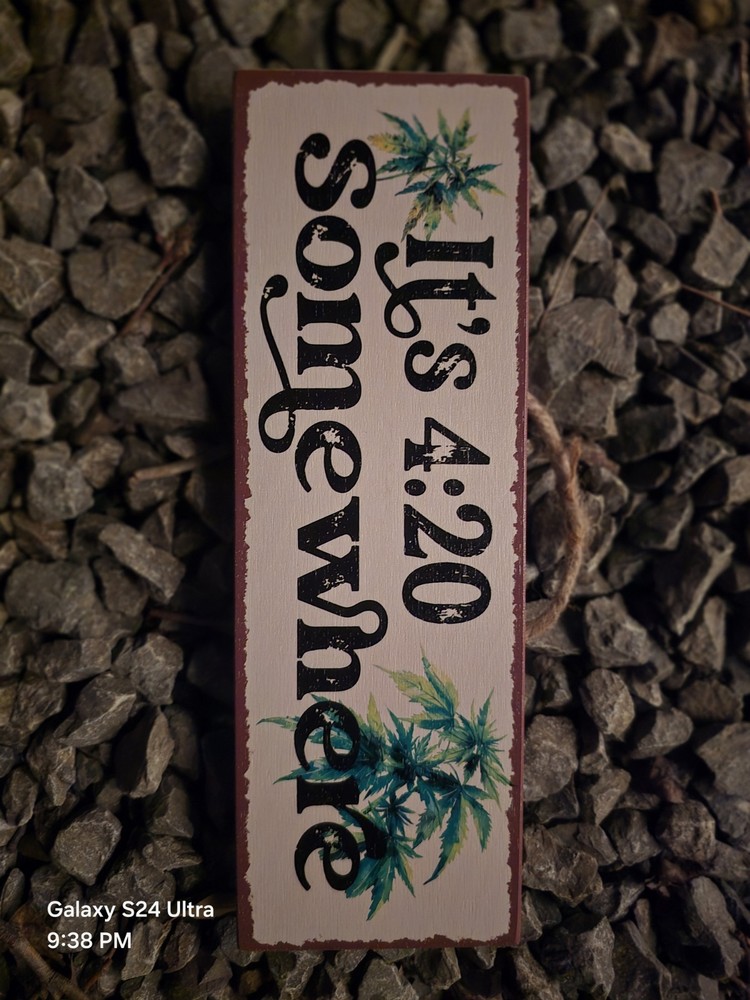 Handcrafted Wooden Wall Sign for Home Decor