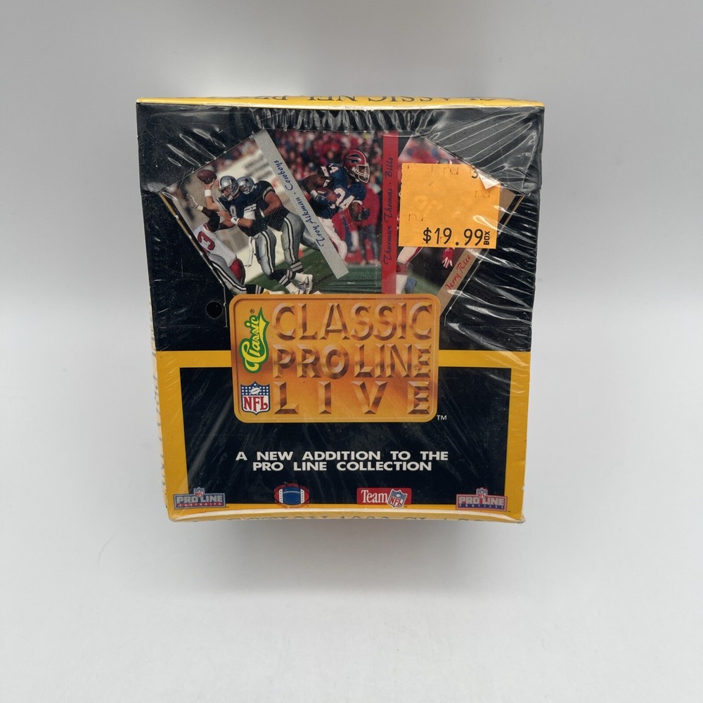 1993 Classic Pro Line Live Factory Sealed Hobby Box