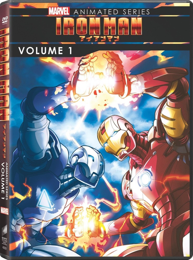 Marvel Iron Man Animated Series Vol 1 DVD Action-Packed Adventures