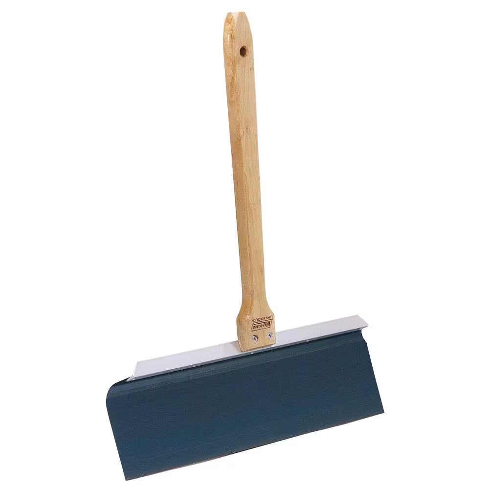 Wal Board Tools Joint Tape Knife Drywall Tool Curved Blade Wood Handle 18 inch