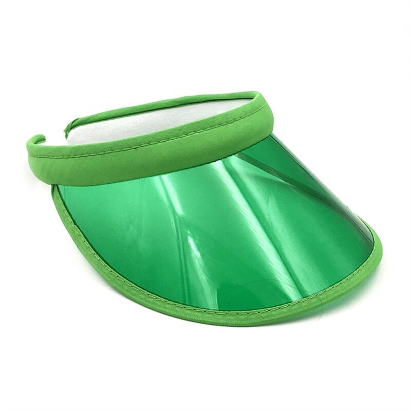 Sun Hat with Clear Visor for Women Summer Golf Sunshade UV Protection