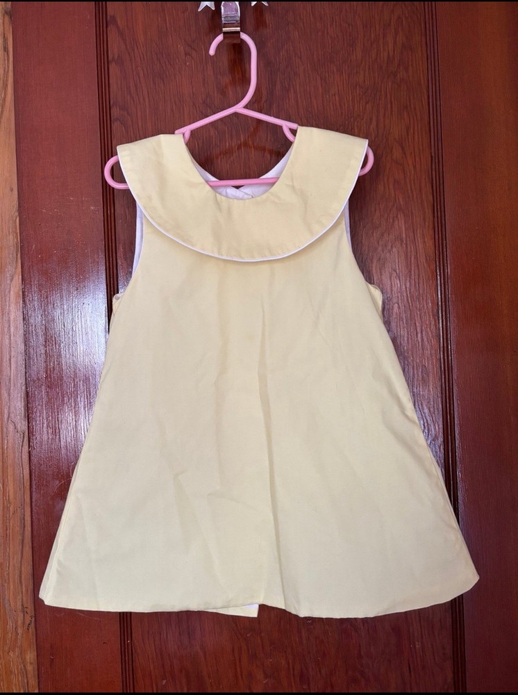 TBBC The Beaufort Bonnet Co Yellow Dress Size 4T for Girls