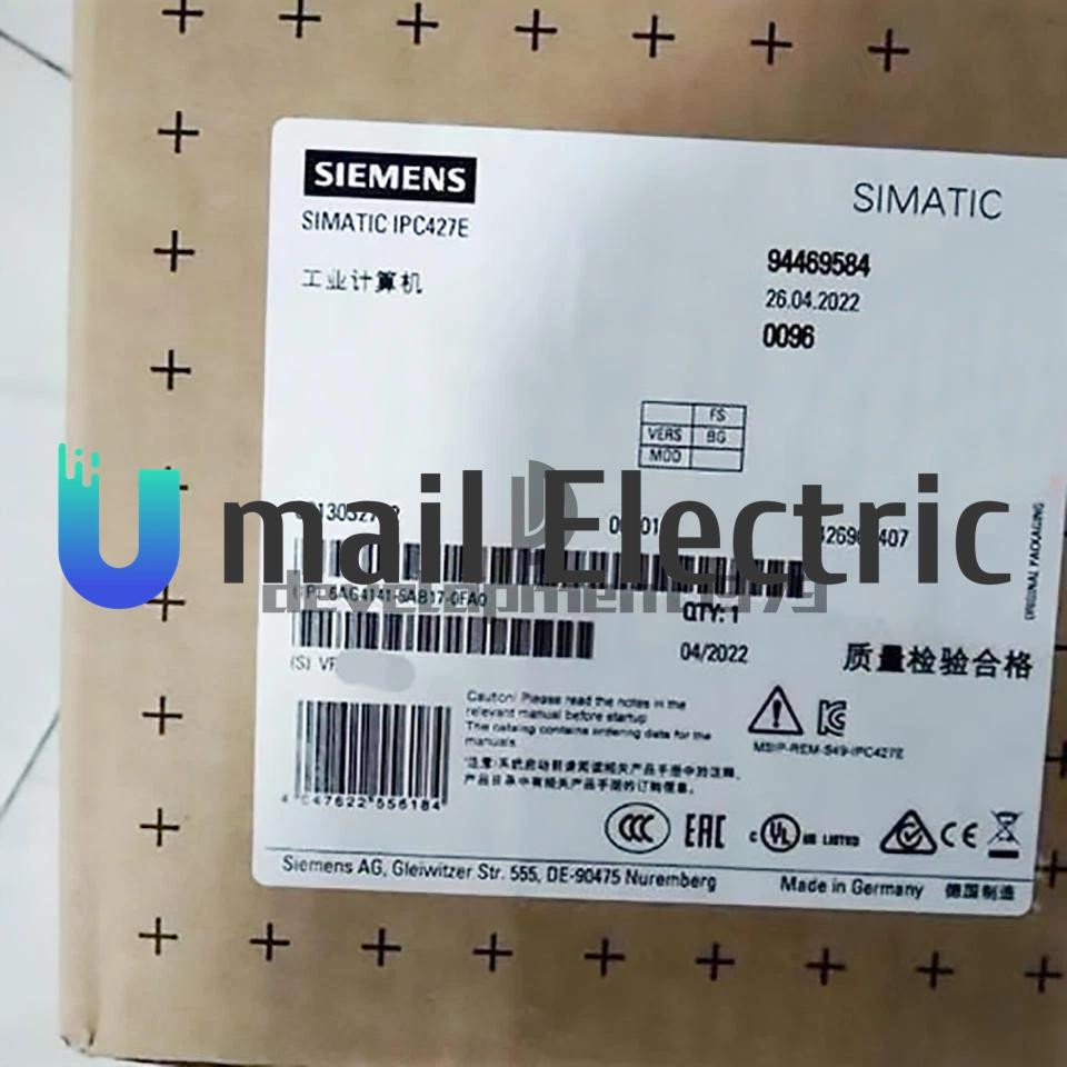 1PC NEW SIEMENS industrial computer 6AG4141-5AB17-0FA0