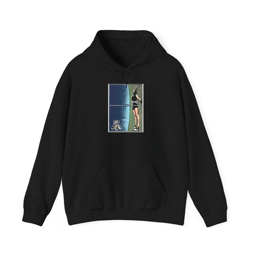 Vans Retro Ad Graphic Print Unisex Heavy Blend Hoodie