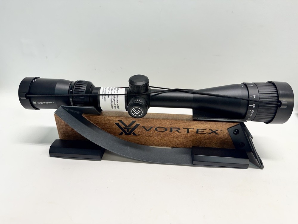 Crossfire II 4-12x40 AO Rifle Scope with Dead-Hold BDC MOA Reticle