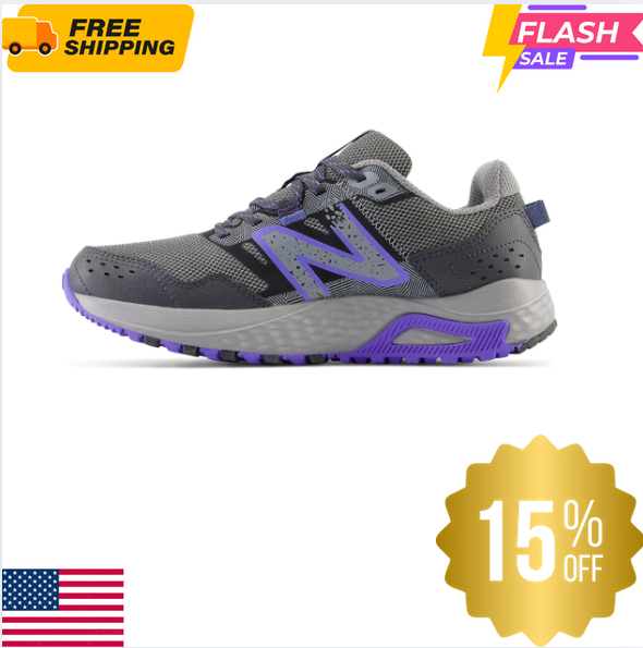 15%OFF-New Balance 410 V8 Women's Trail Running Shoes Shadow Electric Indigo