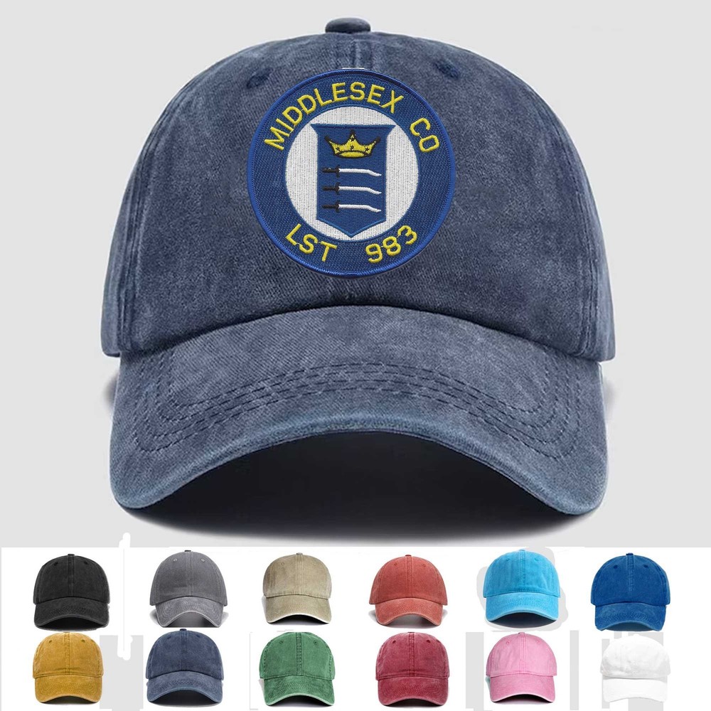 Custom Embroidered Hat LST-983 Middlesex County, Veteran Cap, Trucker Hat, Gift