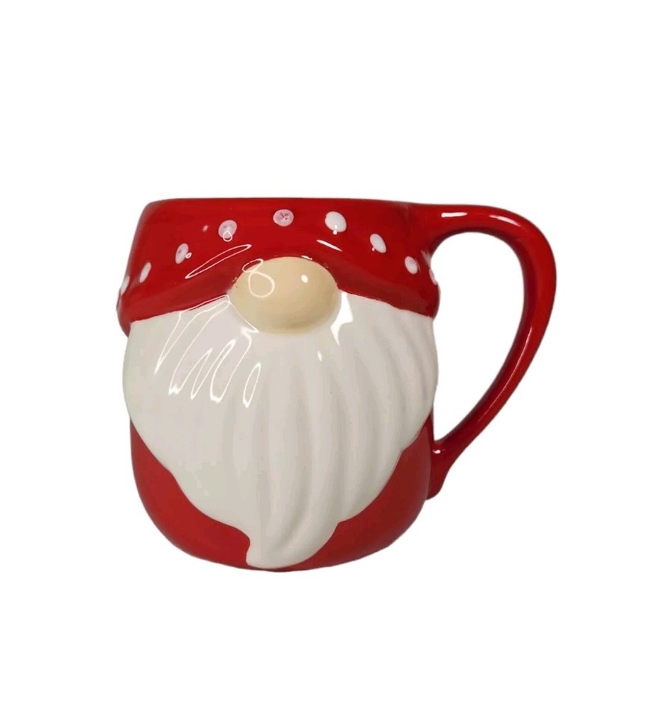 Holiday Viking Gnome 16 oz Ceramic Mug by North Pole Trading Co