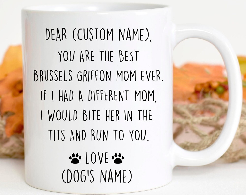 Brussels Griffon Mom Birthday Gift Griffon Bruxellois Mom Christmas Gift Griffon