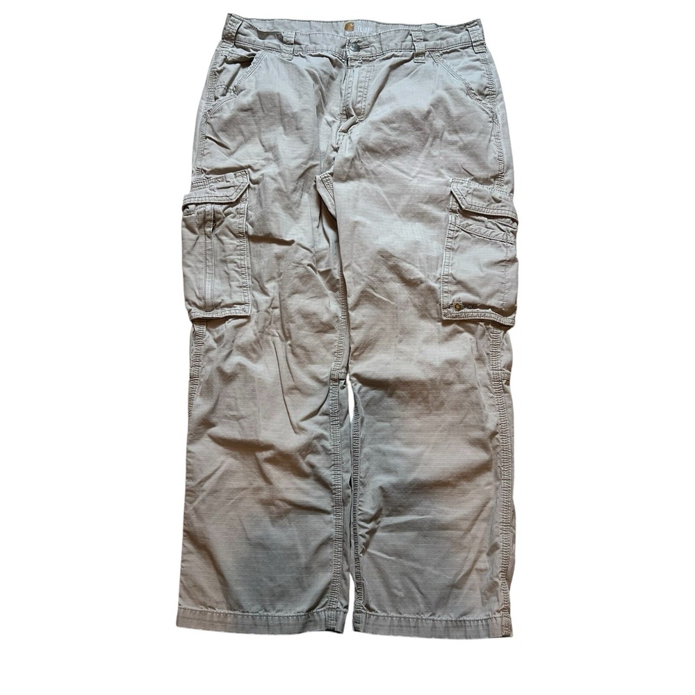 Carhartt Force Mens Cargo Work Pants 34x29 Tappen Ripstop Relaxed Fit