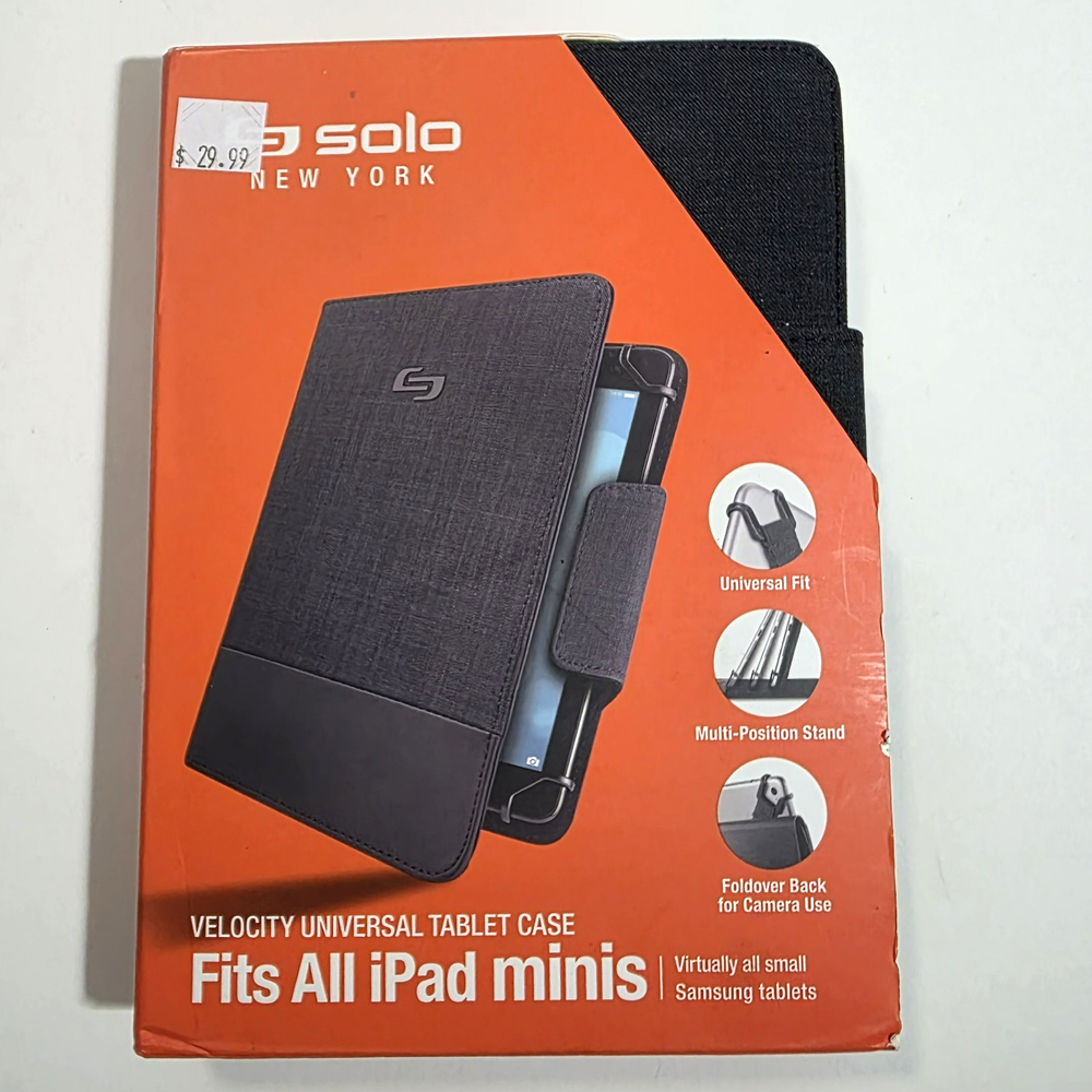 Solo New York Velocity UNIVERSAL TABLET CASE & STAND for iPad Minis