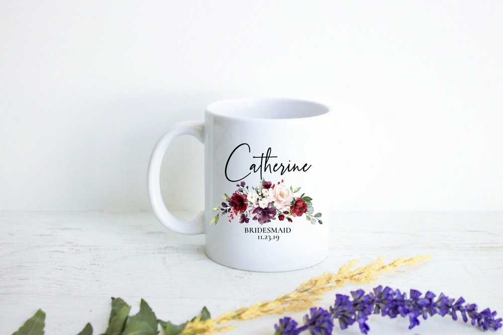 Bridesmaid Proposal Bridesmaid Mug Custom Personalized Mug Bridesmaid Gift