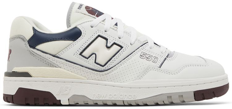 New Balance 550 'White Indigo Burgundy' BB550PWB In Stock
