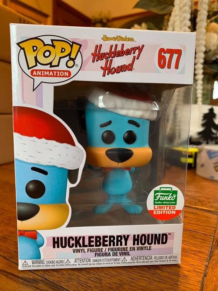 Funko Pop Shop Huckleberry Hound 12 Days Cyber Monday RARE in hand now Limited-image