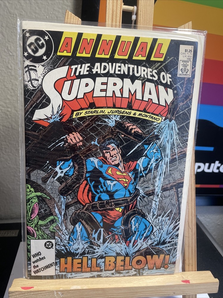 The Adventures of Superman Annual #1 Sept. 1987 DC Comics