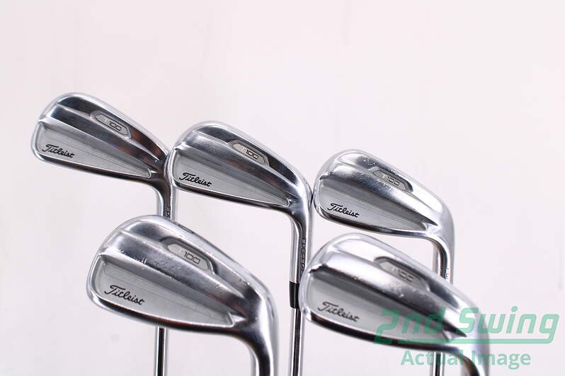Titleist 2021 T100 Iron Set 6-PW Steel Regular Right Handed 36.75in Golf Clubs